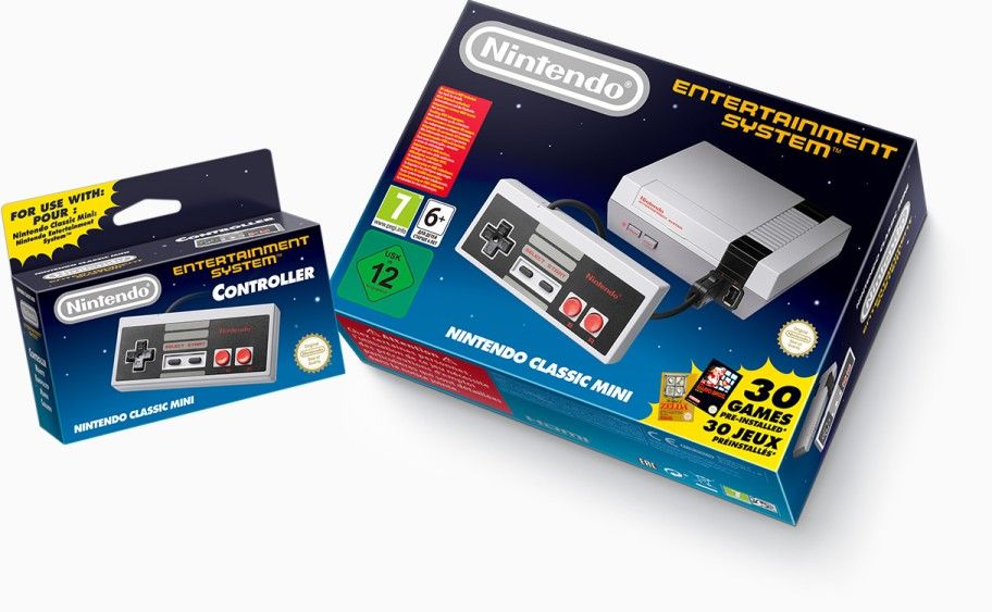 Illustration de l'article sur Nintendo Classic Mini: Nintendo Entertainment System