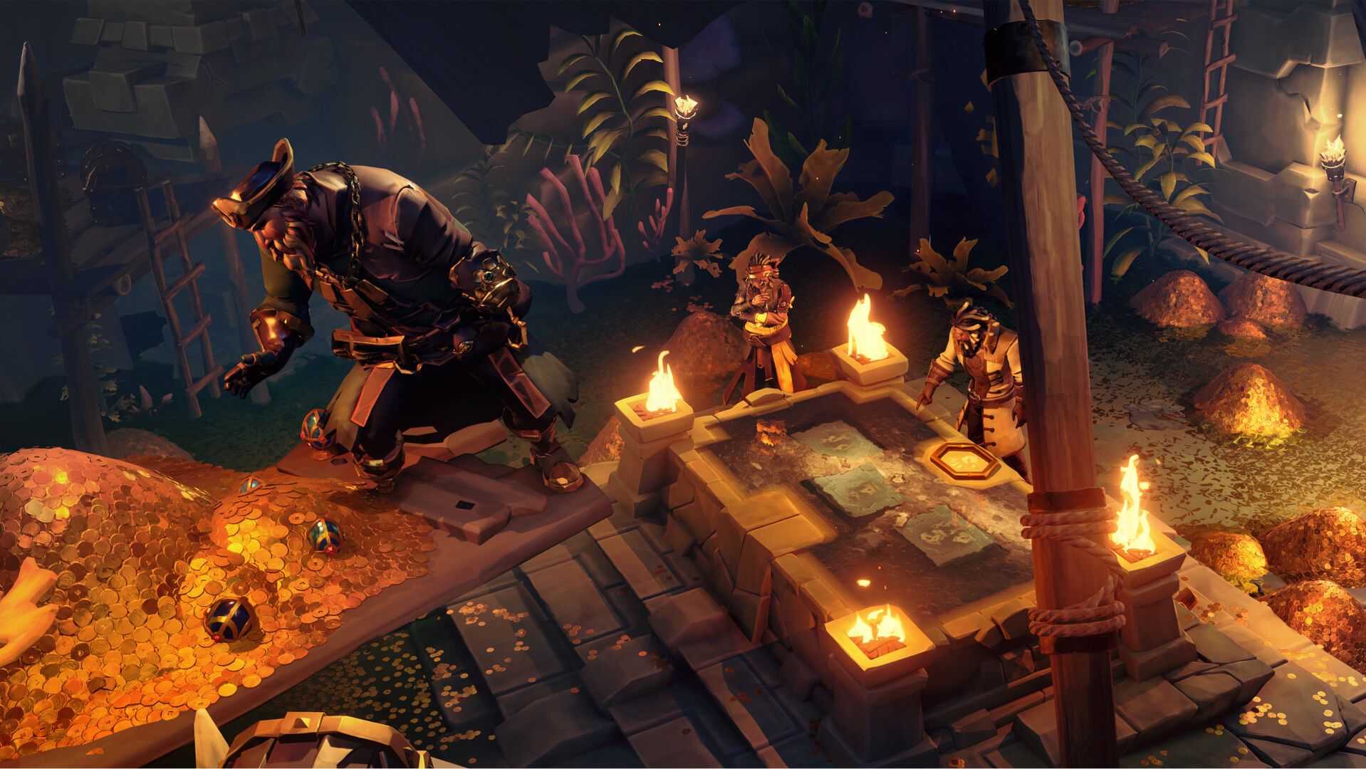 Illustration de l'article sur Sea of Thieves : The Legendof Monkey Island est disponible