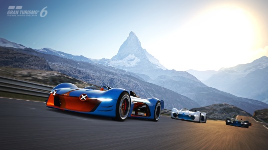 Illustration de l'article sur Gran Turismo 6 -  Renault dvoile l'Alpine vision Gran Turismo