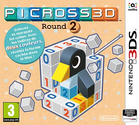 Retrouvez notre TEST : Picross 3D: Round 2  - 17/20