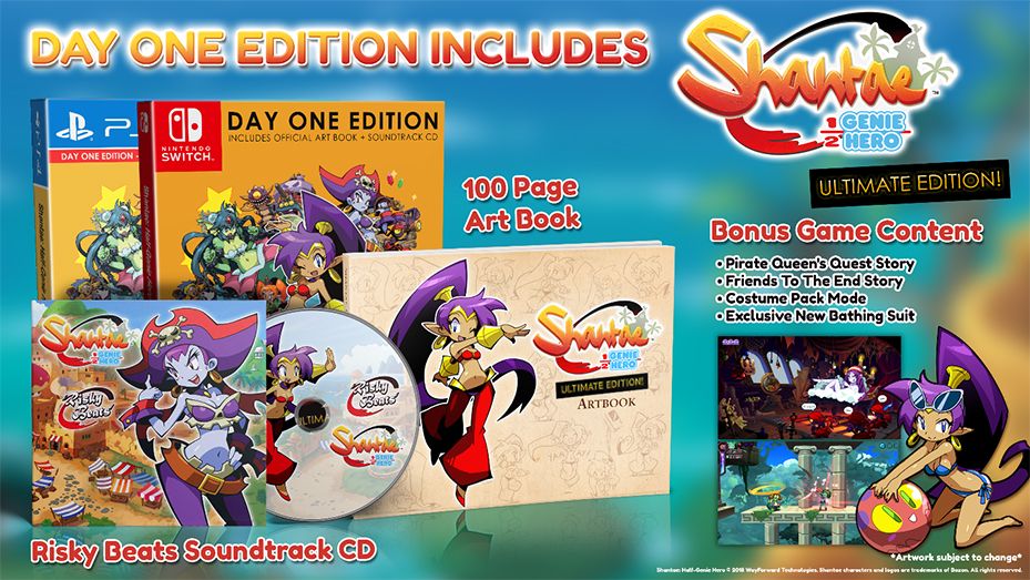 Illustration de l'article sur Shantae: Half-Genie Hero Ultimate Edition PS4 et Switch