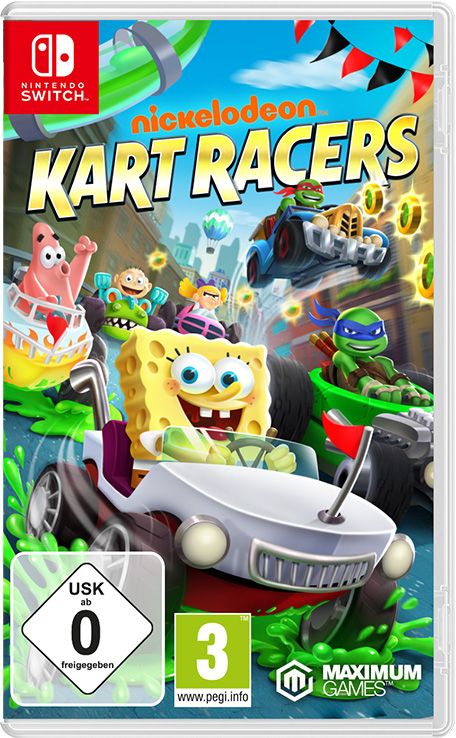 Retrouvez notre TEST : Nickelodeon Kart Racers