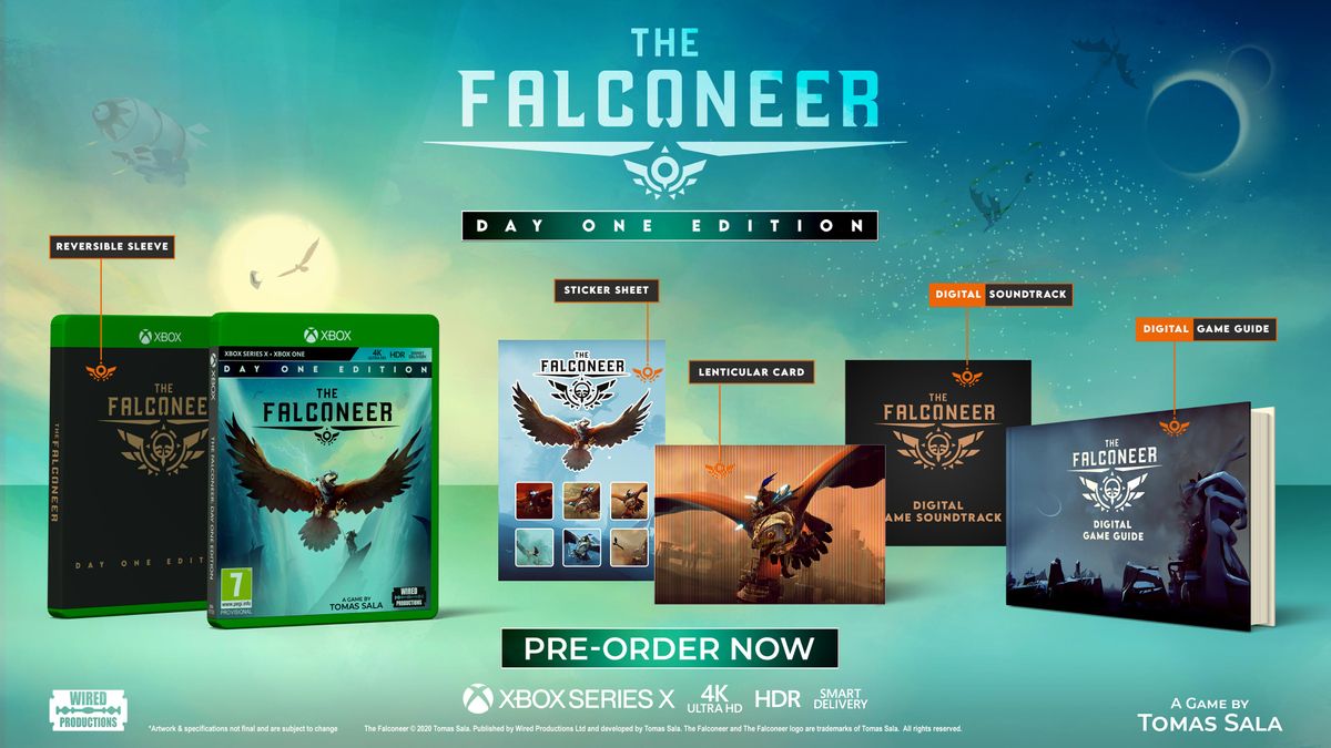 Illustration de l'article sur The Falconeer sort sur Xbox Oneet Xbox Series X en novembre