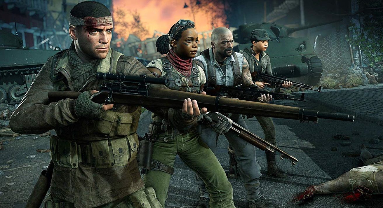 Illustration de l'article sur Zombie Army 4  Dead War - PS5