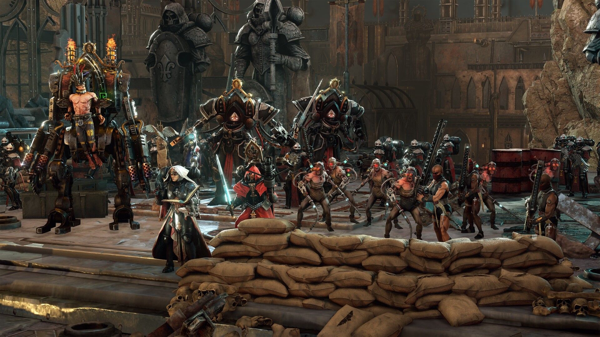 Illustration de l'article sur TEST: Warhammer 40,000Battlesector - Sisters of Battle