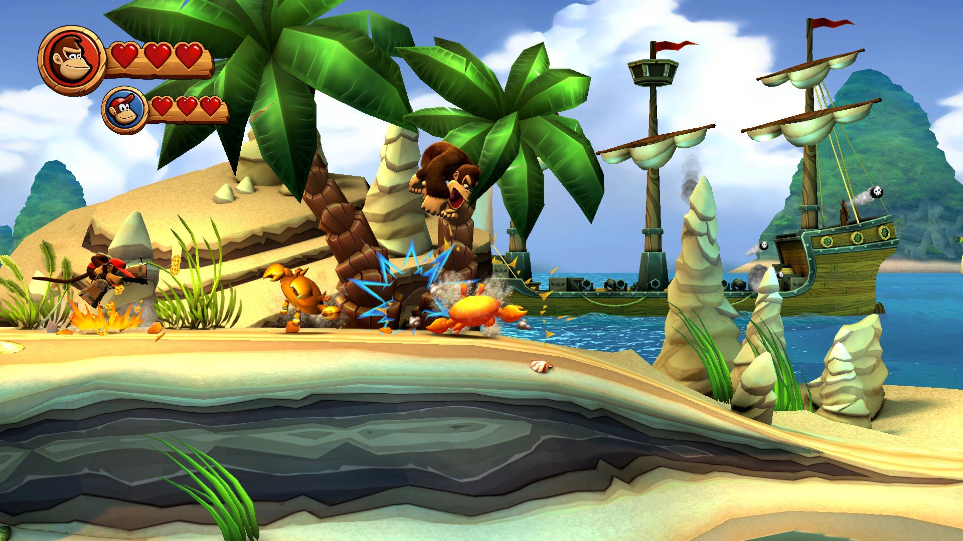 Illustration de l'article sur TEST : Donkey Kong CountryReturns HD