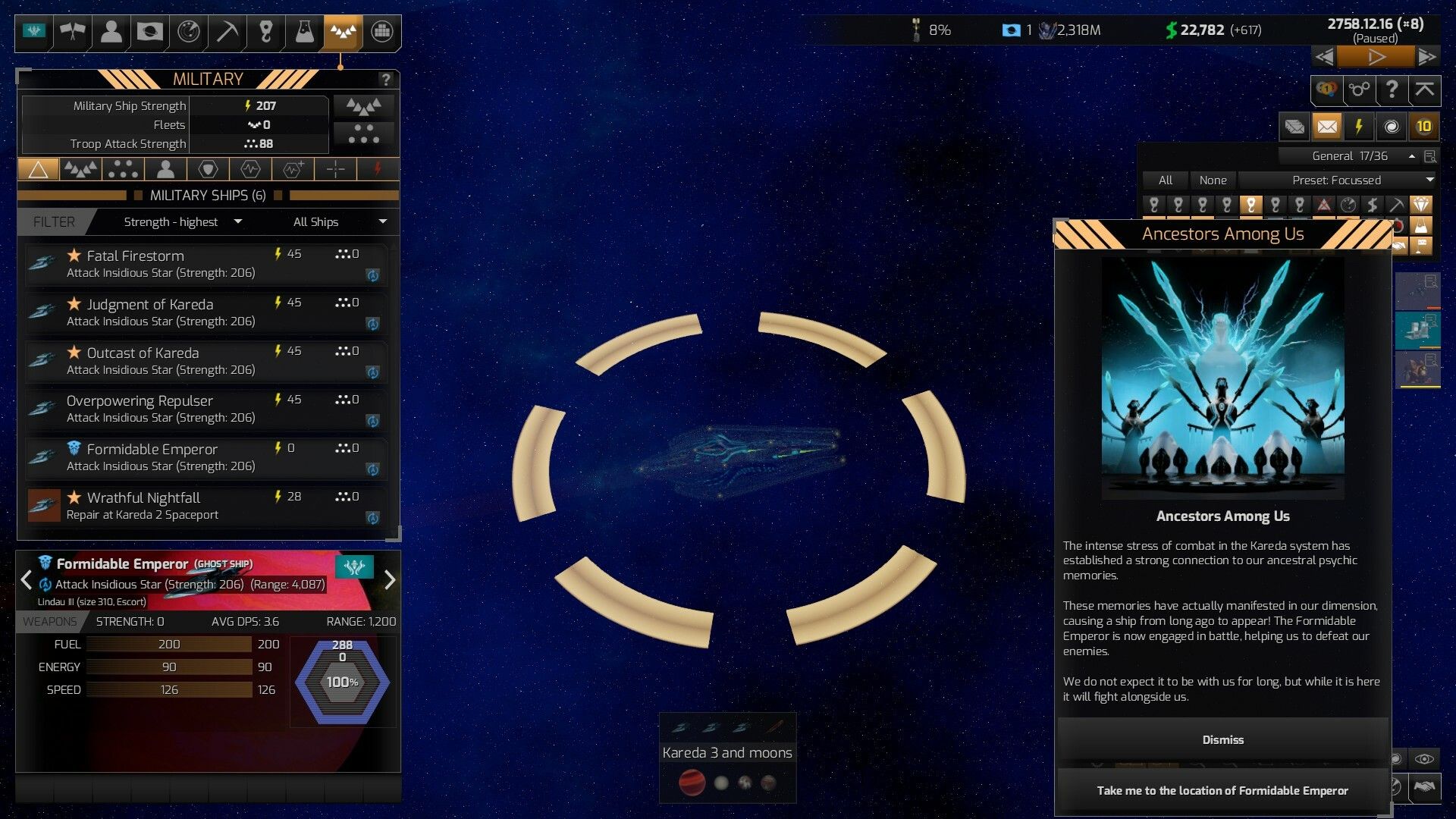 TEST : DLC Distant Worlds 2<br>Factions : Atuuk et Wekkarus