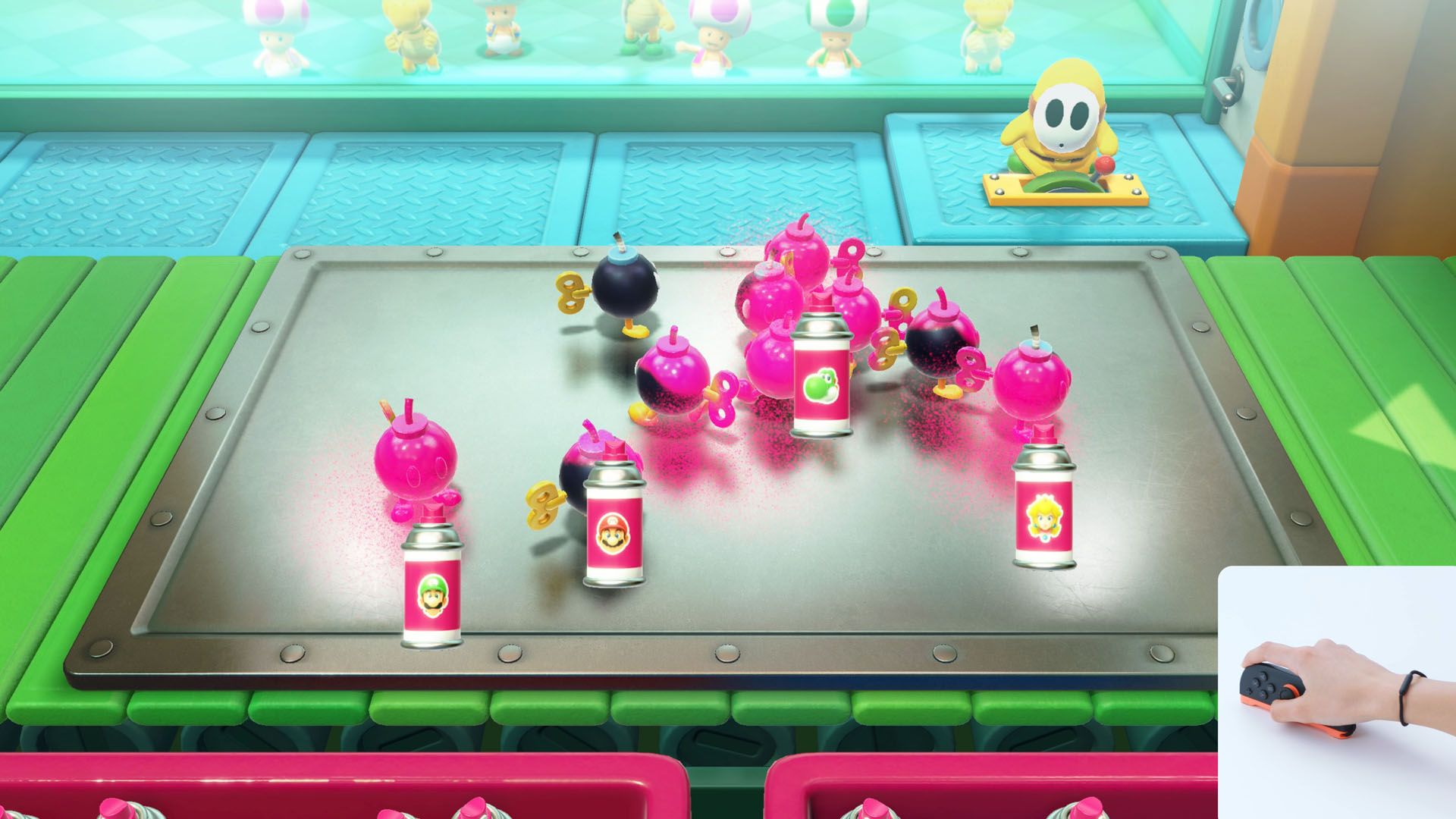 Illustration de l'article sur Super Mario Party Jamboreeexplose sur Nintendo Switch 2