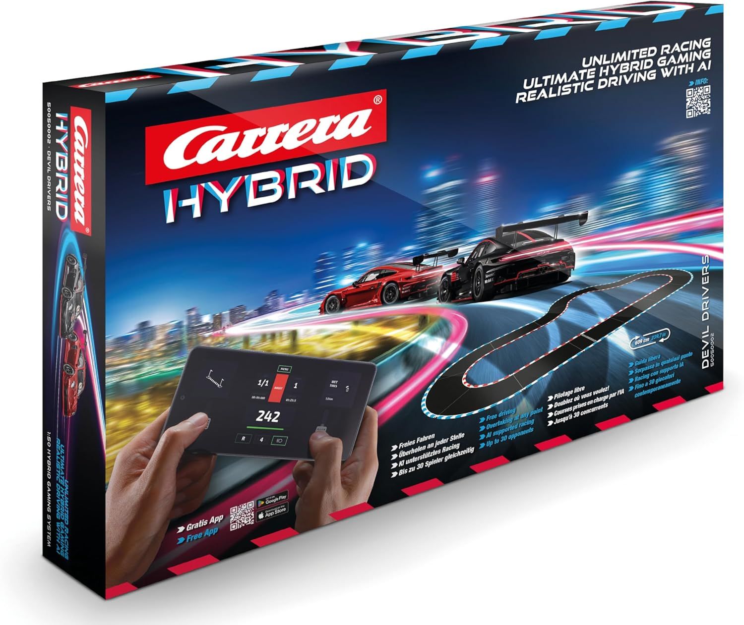 Illustration de l'article sur Carrera Hybrid révolutionnele circuit de course