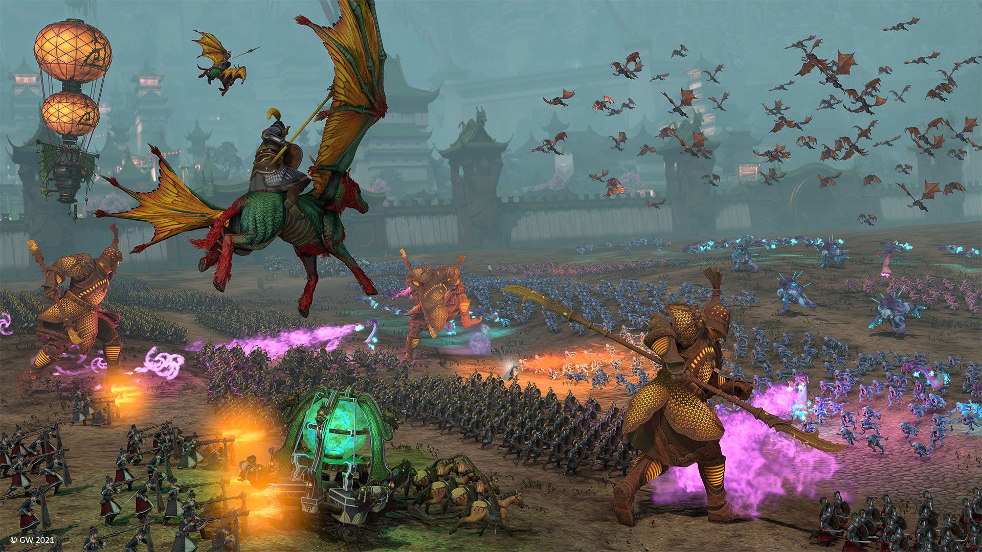 Illustration de l'article sur TEST : Total War: Warhammer IIIBhashiva & The Tiger Warriors