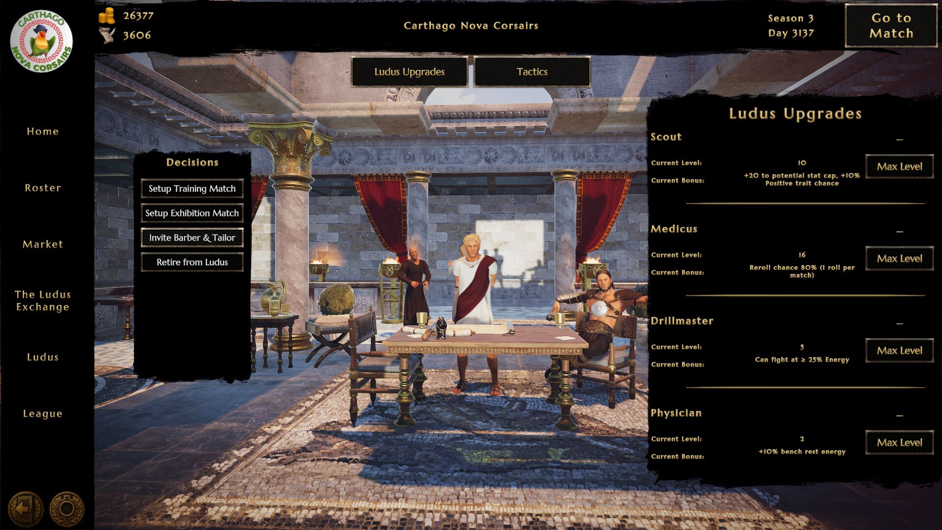 Illustration de l'article sur TEST : Ludus Magnatus: GladiatorManager Simulator