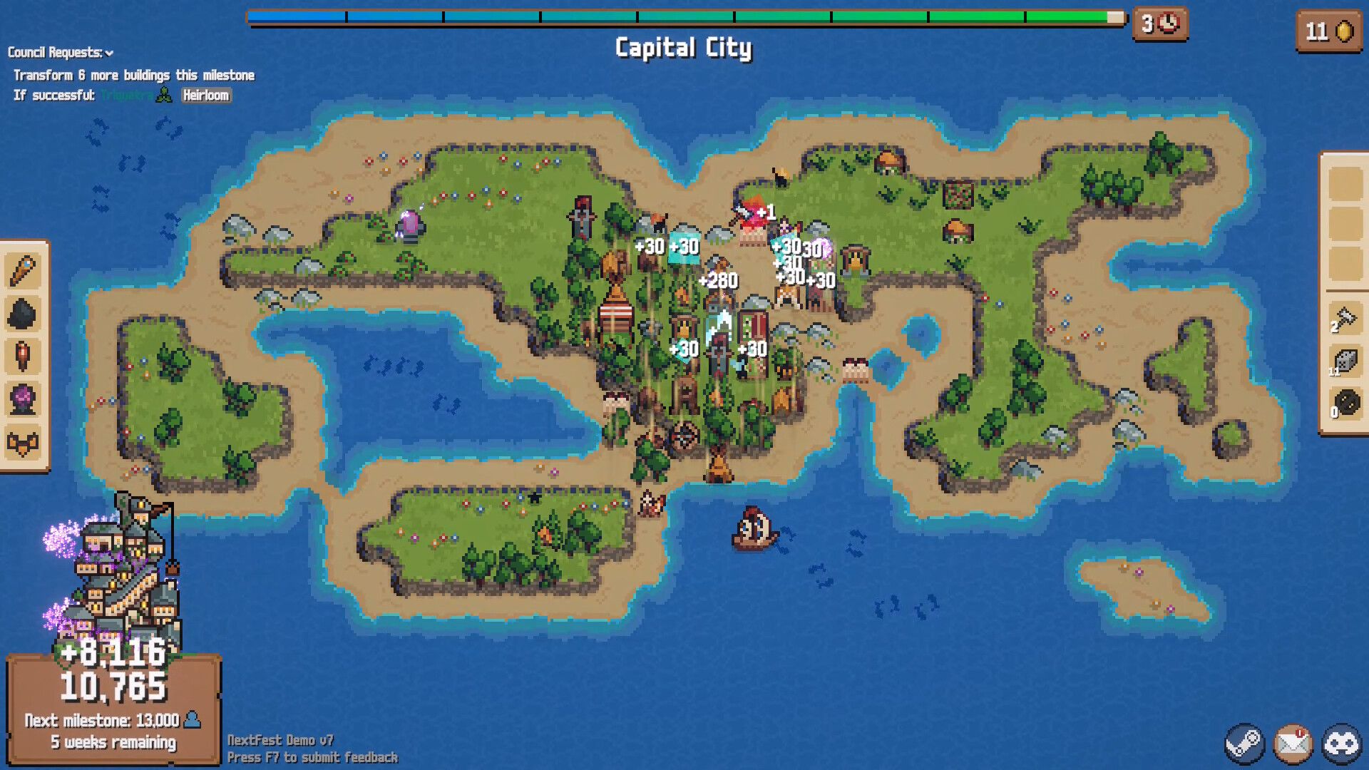 Illustration de l'article sur TEST : Combolands : Roguelike Citybuilder