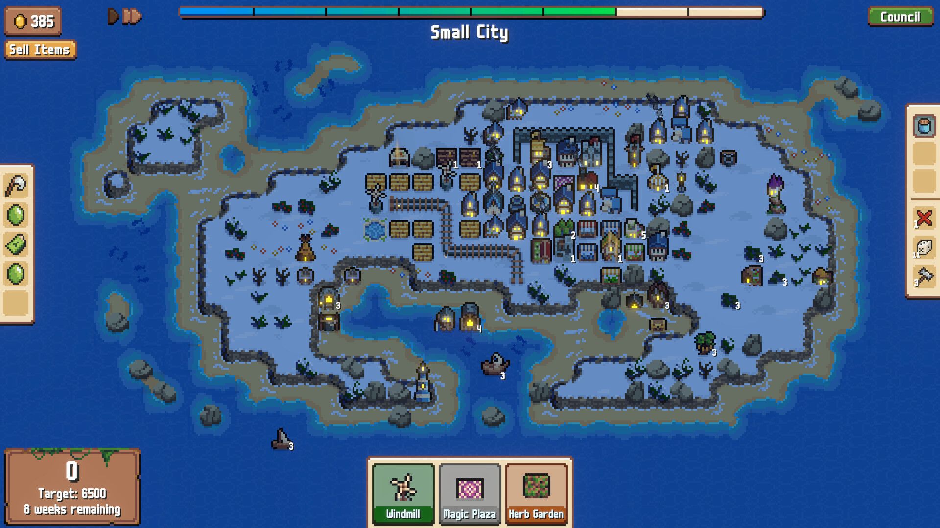 Illustration de l'article sur TEST : Combolands : Roguelike Citybuilder