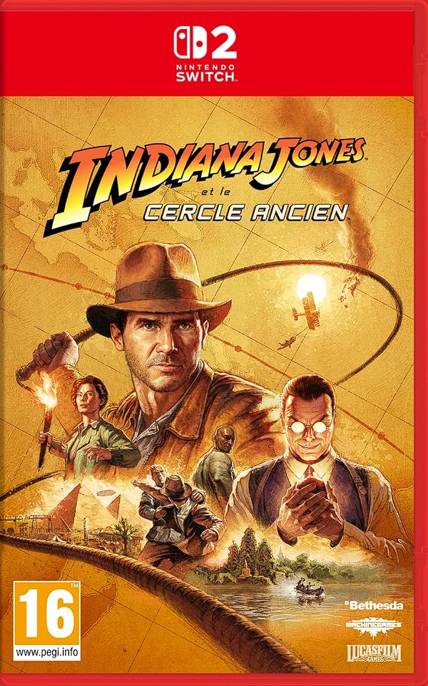 Retrouvez notre TEST :  Indiana Jones et le Cercle Ancien - Switch 2