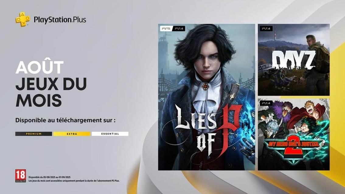 Illustration de l'article sur PlayStation Plus : les jeuxen cadeau du aot 2025 !