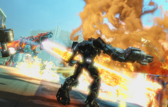 Illustration de l'article sur Activision et Hasbro dvoilent Transformers: The Dark Spark